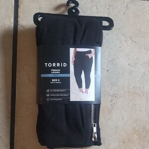 Torrid Black Premium Legging Crop